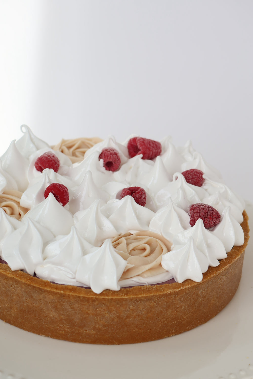 Pie de frambuesa