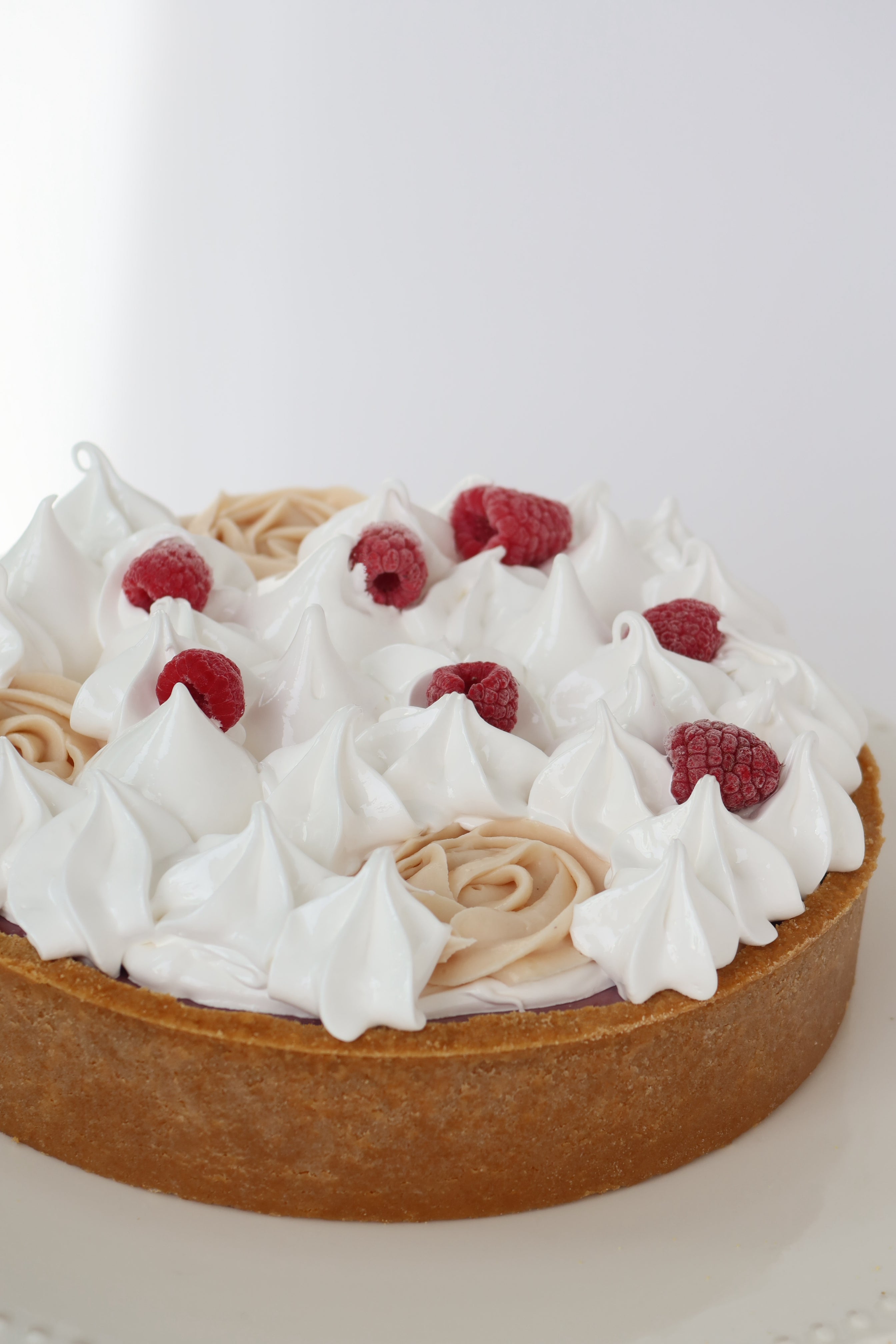 Pie de frambuesa